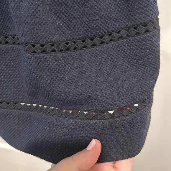 Rebecca Taylor navy blue dress 8 - Picture 2 of 4